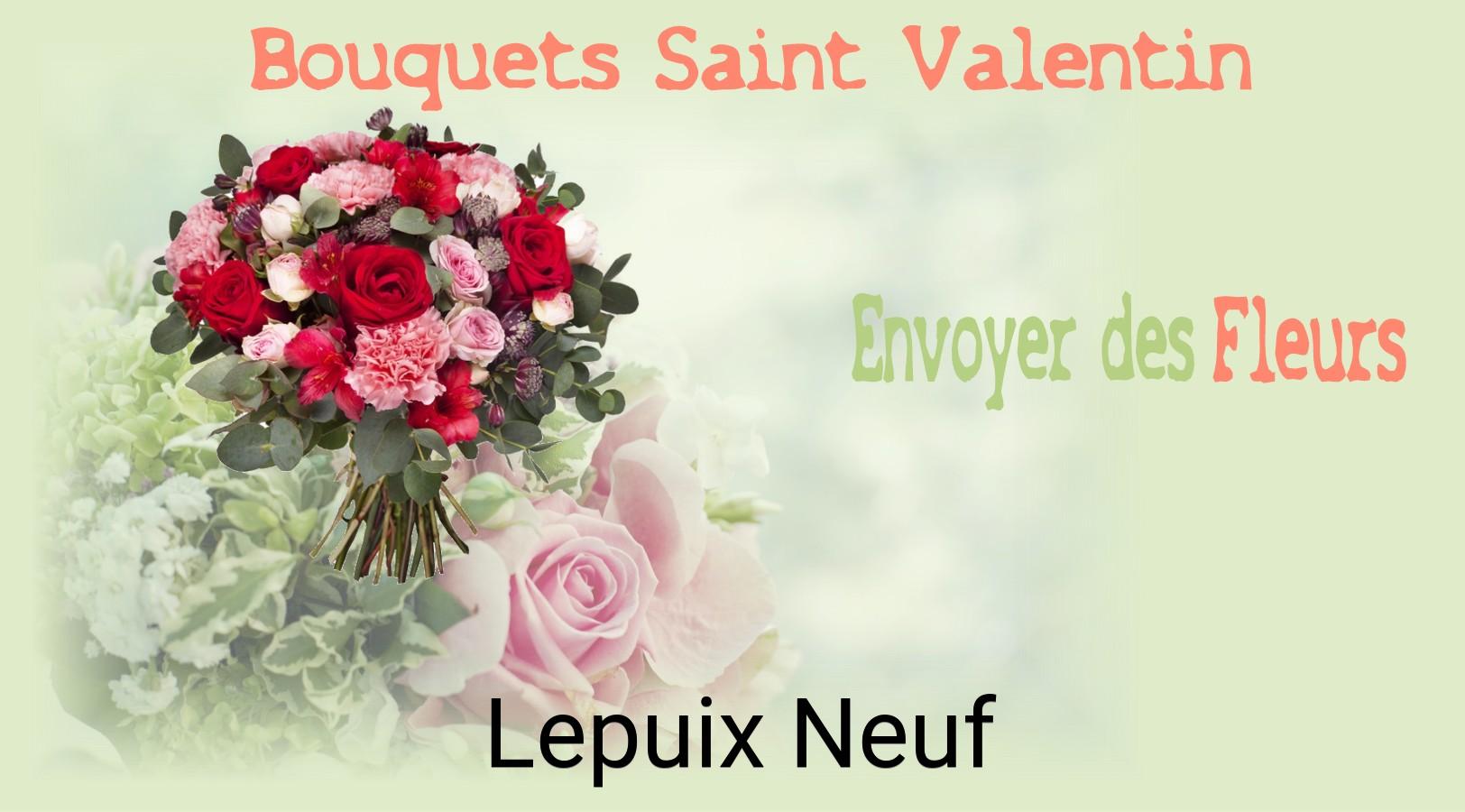 Roses de Saint-Valentin livrées à Lepuix-Neuf